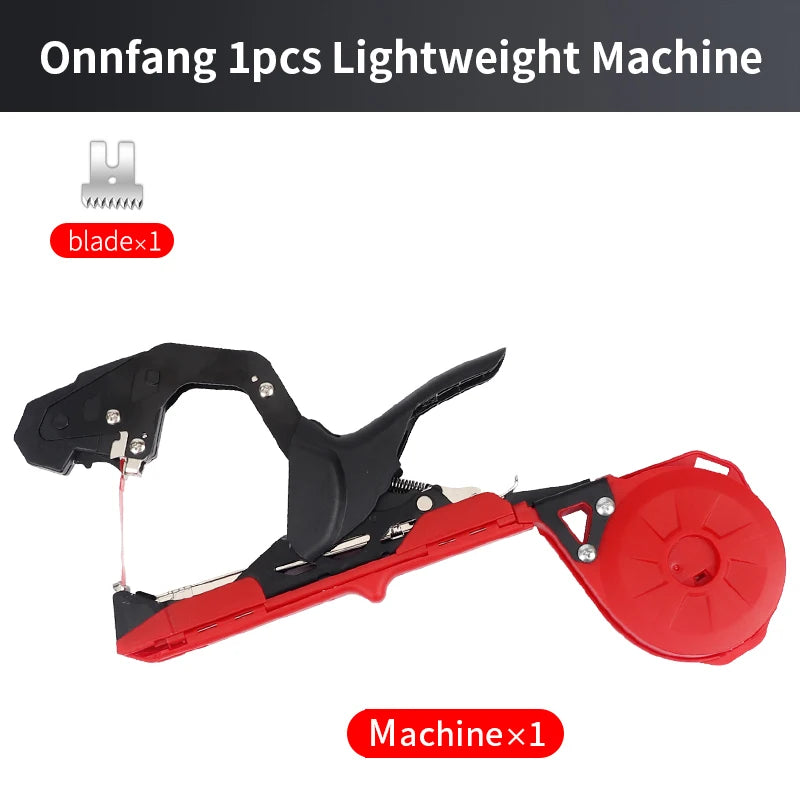 Onnfang Garten-Handbindemaschine, Pflanze, leicht, Gartengeräte, Pflanzenband-Werkzeug für Gemüse, Trauben, Tomaten, Gurken, Garten