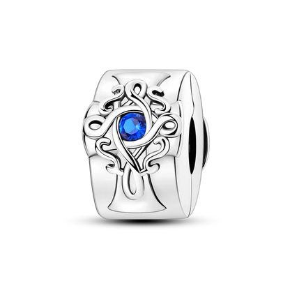 Silberverschluss, 925er-Sterlingsilber, CZ-Pflaster-Clip-Charms, Gänseblümchen-Perlen, Stopper, Sicherheitskette, passend für Original-Armreif, Schmuck-Clip
