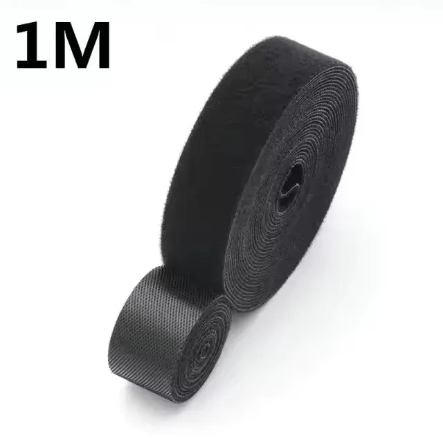 1/5M Kabel Organizer Kabel Management Draht Wickler Band Kopfhörer Maus Kabel Management Krawatten Schutz Für iPhone Xiaomi Samsung