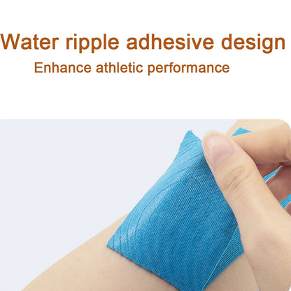 Elastisches Sport-Kinesio-Tape, sportliche Erholungsaufkleber, Fitness-Bandagen, Kinesiologie-Stützpolster, Kniegelenkschutz, 5 m x 5 cm