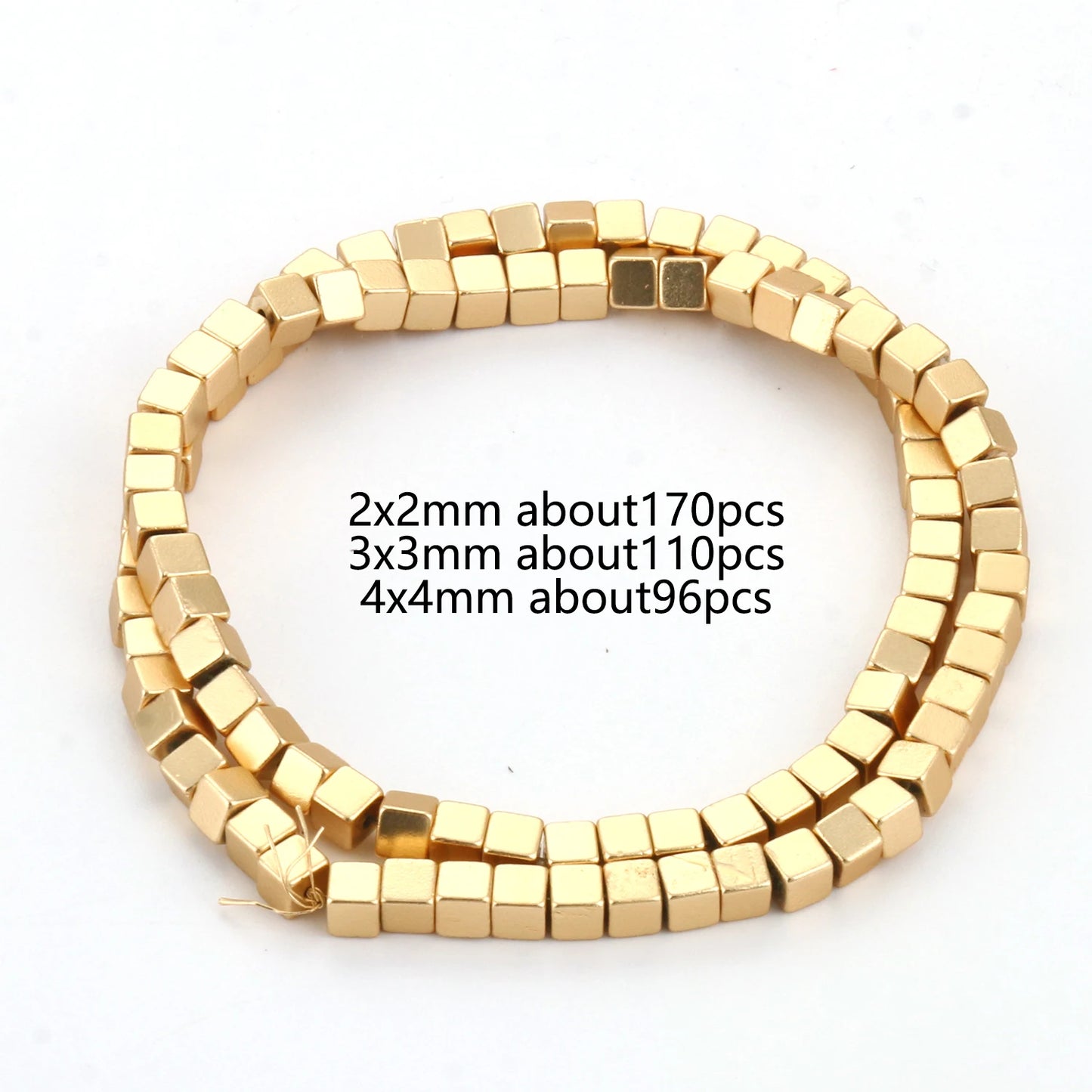 Natürliche 14k vergoldete Hämatitperlen unregelmäßige runde Herzwürfel Rondelle Spacer Perlen für Schmuckherstellung Diy Armband Halskette