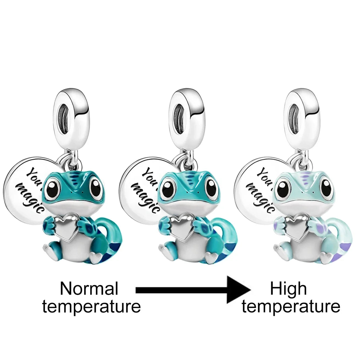 Charms aus 925er-Sterlingsilber mit Tierhantel, niedlicher rosa Hund, Perlen, passend für DIY-Armbänder, Armreifen, Geschenk von hochwertigem Schmuck