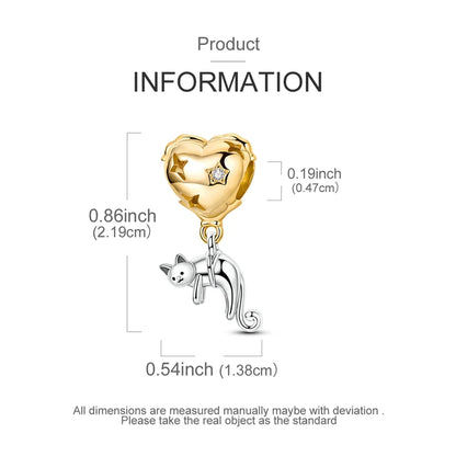 925 Silber Charms Perlen Goldenes Kreuz Krone Wal Schmetterling Anhänger Fit Original Armband Halskette Frauen Schmuck DIY Geschenke