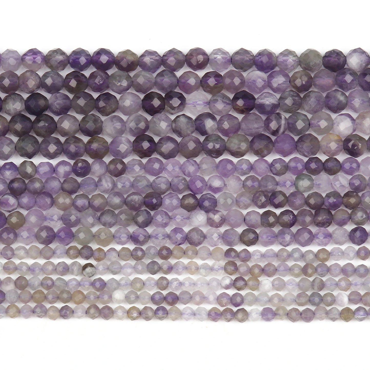 2 3 4mm natürliche facettierte Citrin Opal Jade Onyx Edelstein Perlen runde Mineral perlen für Schmuck herstellung DIY Armband Zubehör