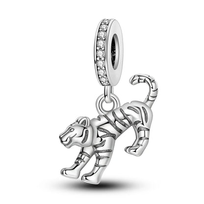 Charms aus 925er-Sterlingsilber, Flugzeug, Reisepass, Elefant, Perlenanhänger, passend für Original-Armbänder, für Frauen, Geburtstag, Modeschmuck, Geschenk