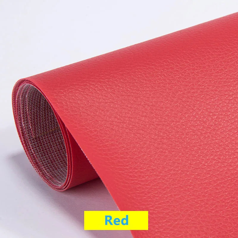 Selbstklebendes Erste-Hilfe-Patch für Möbel, Schuhe, Leder-Patch, DIY, schwarzes, selbstklebendes Leder-Reparaturband für Sofa, 50 x 137 cm