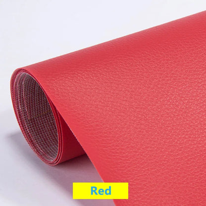 Selbstklebendes Erste-Hilfe-Patch für Möbel, Schuhe, Leder-Patch, DIY, schwarzes, selbstklebendes Leder-Reparaturband für Sofa, 50 x 137 cm