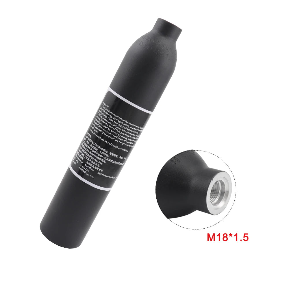 4500Psi Aluminium CO2 Zylinder Aquarium Lufttank M18x1,5 Gewinde Hochdruck 300bar Zylinder Sauerstoff Gas Flasche Fülltank