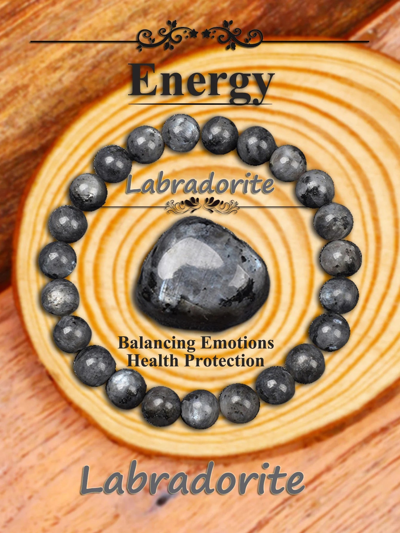 Natural African Bloodstone Beads Bracelet For Courage Protection Grounding Strength Energy Healing & Good Luck Vitality Jewelry