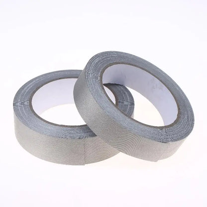 Elektrisches Klebeband, doppelt leitfähiges Gewebeklebeband, 20 m, 5–50 mm Breite, einseitiges Klebeband zur EMI-Abschirmung für Laptops, Mobiltelefone, LCD-Bildschirme