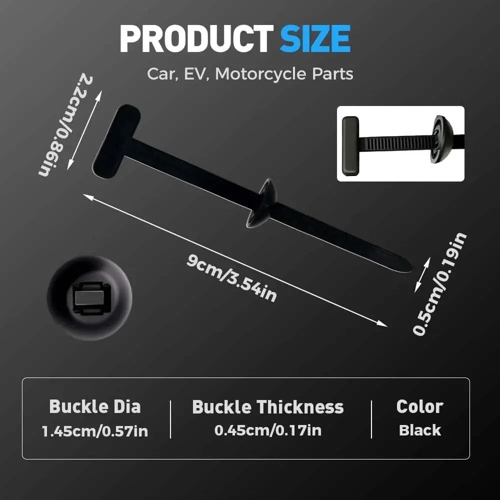 300/1PCS Universal Kabelbinder Schnalle Heavy Duty Selbstsichernde Nylon Kabelbinder Halter Für Auto Mehrzweck kunststoff Kabelbinder Werkzeug