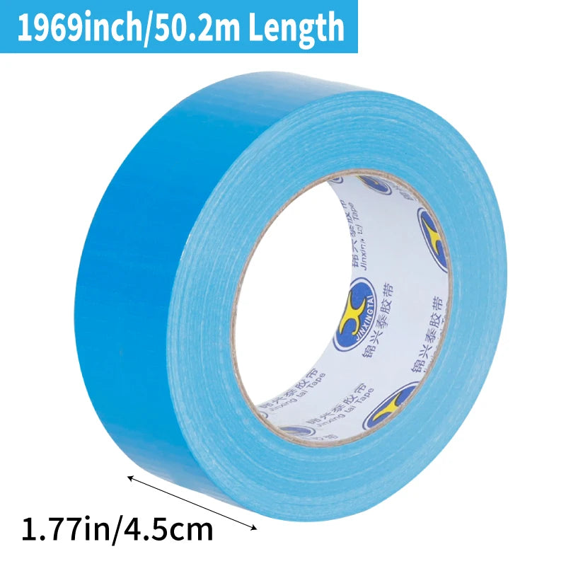 Hochleistungs-Stoffklebeband, 45 mm breit, 11 mil dick, wasserdicht, stark haftendes Stoffband für Reparaturen, DIY-Bastelarbeiten, mehrfarbig, 1 Rolle
