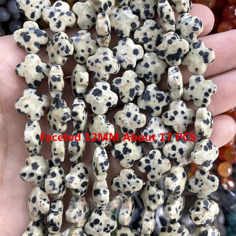 Natürliche Stein Dalmatiner Jaspis Runde Würfel Facettierte Rondelle Lose Spacer Perlen Für Schmuck Machen Charms DIY Armbänder Halskette