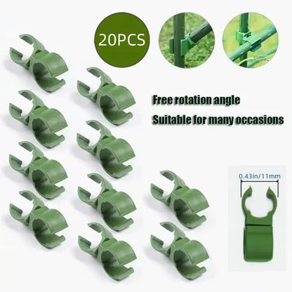 20-teilige Gartenpfähle – langlebige Mehrzweckstütze für Tomaten, Gurken, Gemüse, Ranken und Trauben. Langlebig