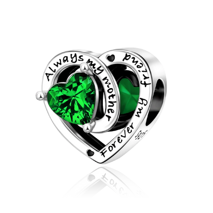 Anhänger aus 925er-Sterlingsilber, grüne Serie, Blumenbaum, Apfel-Anhänger, DIY, feine Perlen, passend für Original-Charms-Armbänder, Damenschmuck, Diy