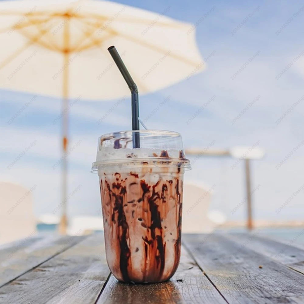 50-6000 Stücke Schwarz Trinkhalme Bunte Hochzeit Cola Milch Tee Cocktail Stroh für Bar Küche Getränke Hause Großhandel
