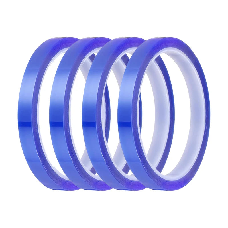 1/2/4/10 Rollen 10 mm x 33 m (108 Fuß) Wärmeband, hitzebeständiges Hochtemperaturband, Wärmeübertragungsband für Wärmesublimationspresse