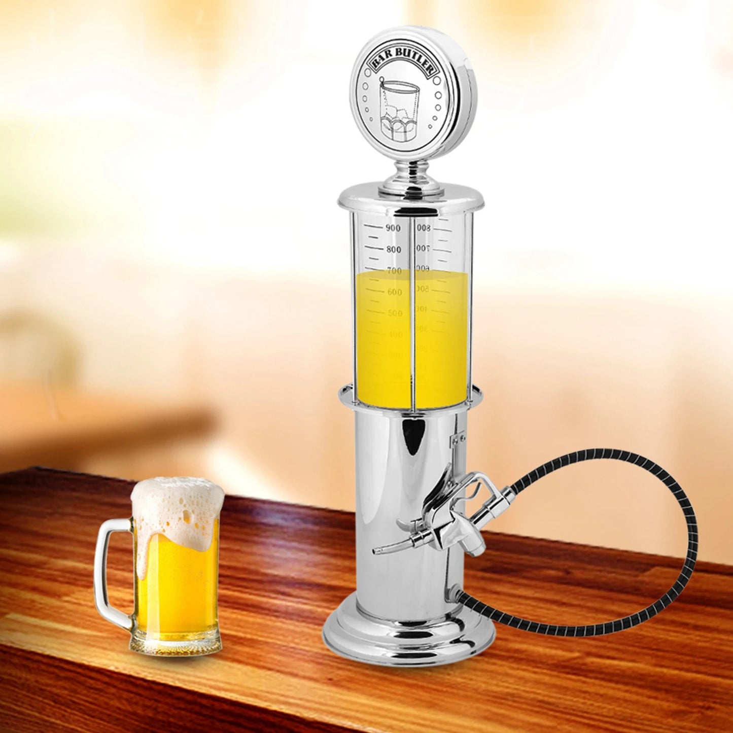 1000cc Single Gun Wein Getränk Schnaps Alkohol Bier Spender Container Bar Zubehör Bar Werkzeug