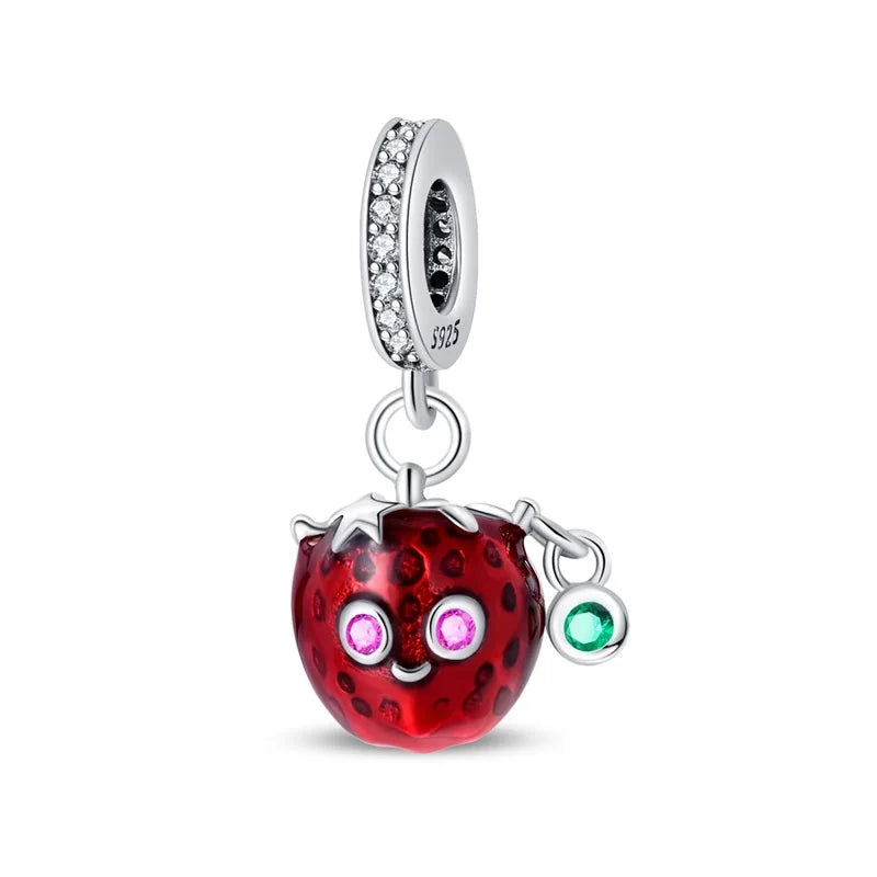 Heißer Verkauf 925er Sterlingsilber Kürbiskopfperlen & fliegende Hexe baumelnder Charm passend für Armband Halloween Anhänger Zubehör Geschenke