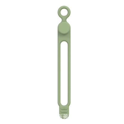 Wiederverwendbare selbstsichernde Silikon-Kabelbinder – bunter Kabel-Organizer für Reisen, Kabelwickel für Kopfhörer-Ladekabel, Schnürsenkel