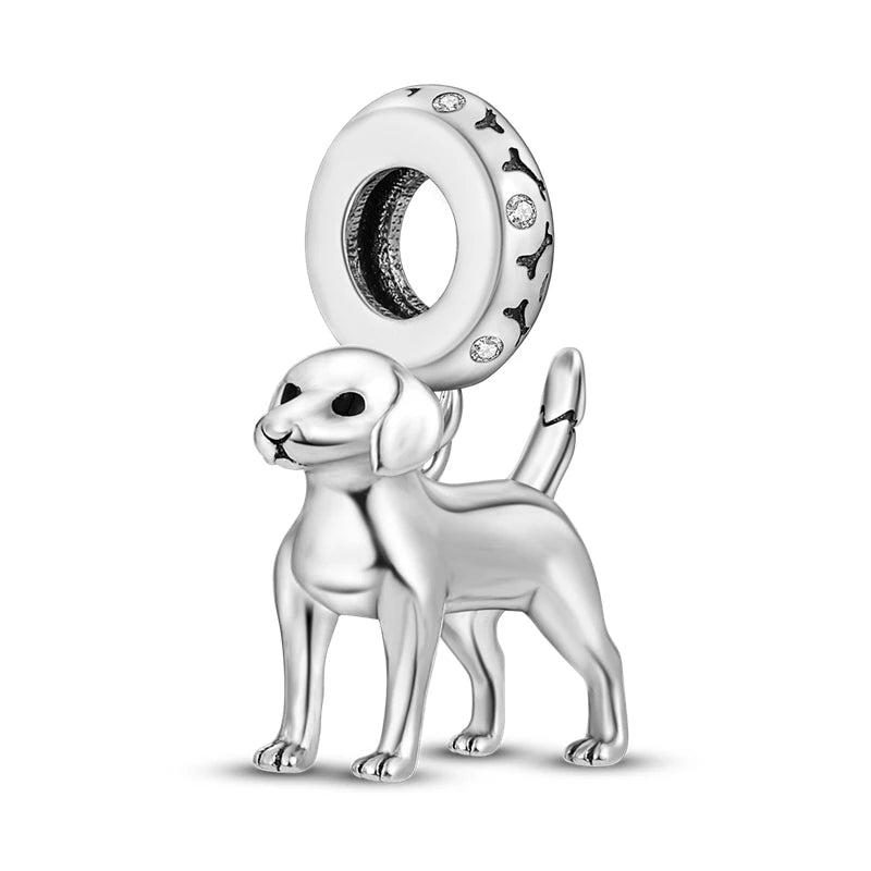 Charms aus 925er-Sterlingsilber, Flugzeug, Reisepass, Elefant, Perlenanhänger, passend für Original-Armbänder, für Frauen, Geburtstag, Modeschmuck, Geschenk