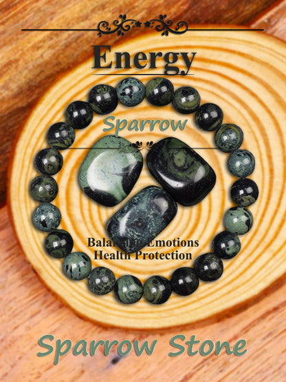 Natural African Bloodstone Beads Bracelet For Courage Protection Grounding Strength Energy Healing & Good Luck Vitality Jewelry