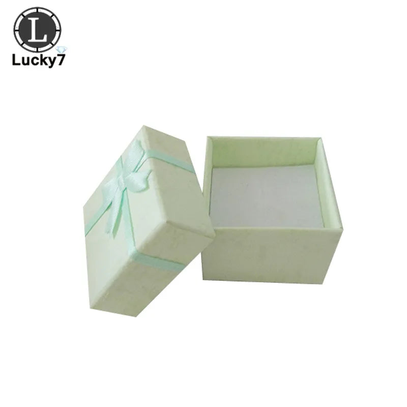4*4*3cm 120 stücke Schmuck Boxen für Organizer Schmuck Display Verschiedene Farben Ring Box Kleine geschenk Boxen