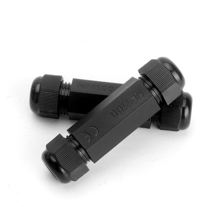 PG11 Outdoor Outdoor Kabel Stoßverbindung Doppelkopf Verriegelung Befestigungskopf Pg13,5 Wasserdichte Schutzhülle