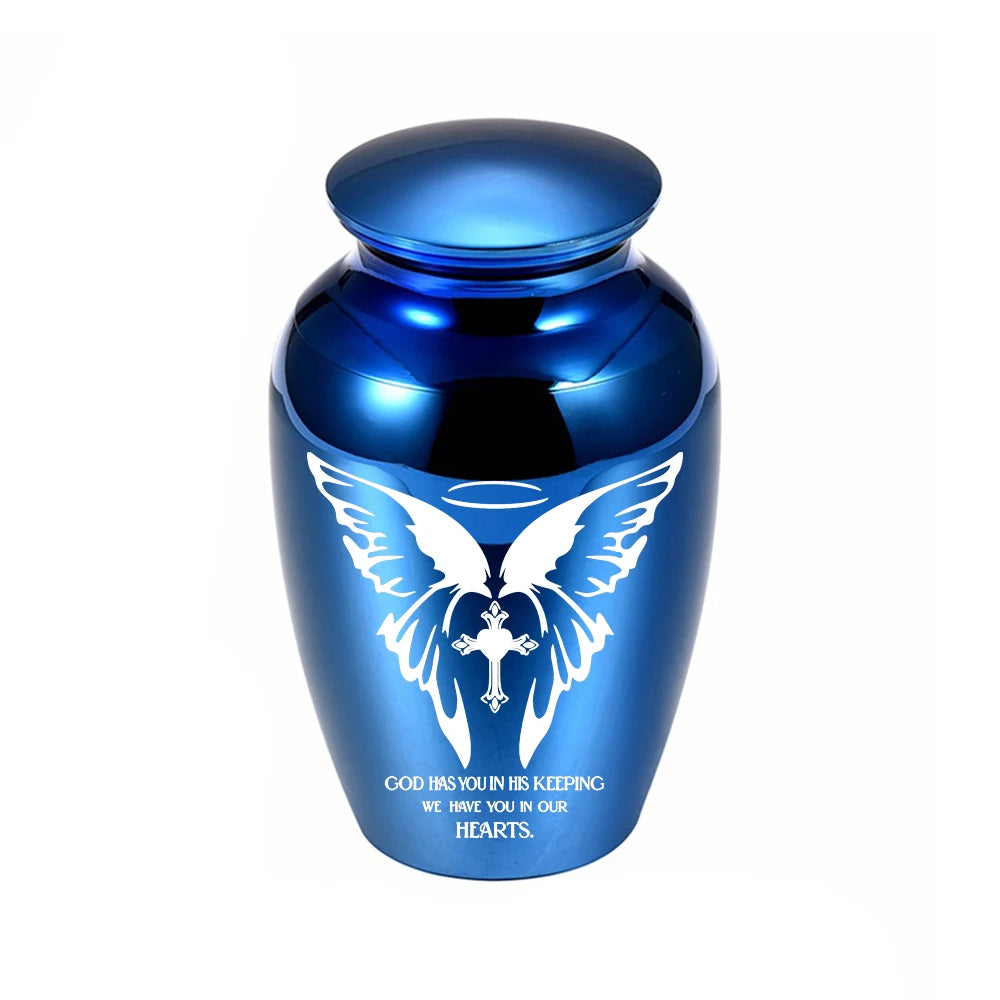 Small Keepsake Urns for Human Ashes Butterfly Cremation Urns for Ashes Memorial Urn Ceramic Ash Holder Burial Urn Sharing Urn