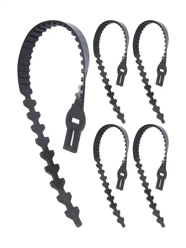 Baumbinder zur Unterstützung, robuste, verstellbare Pflanzen-Twist-Krawatten, 5-fach wiederverwendbares Baum-Trainingssystem, Strauch-Bindewerkzeug für die Gartenarbeit