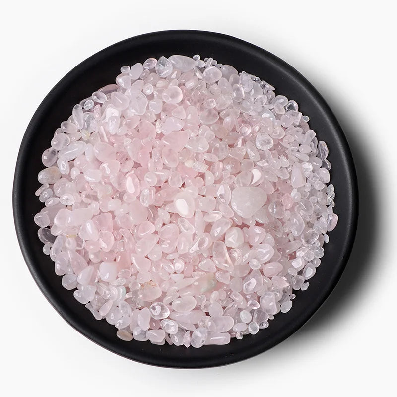 3-5MM Naturstein Kies Quarz Achat Jaspis Chips Mineralien Reiki Heilung Trommelstein Probe Stein Hause Aquarium Dekoration