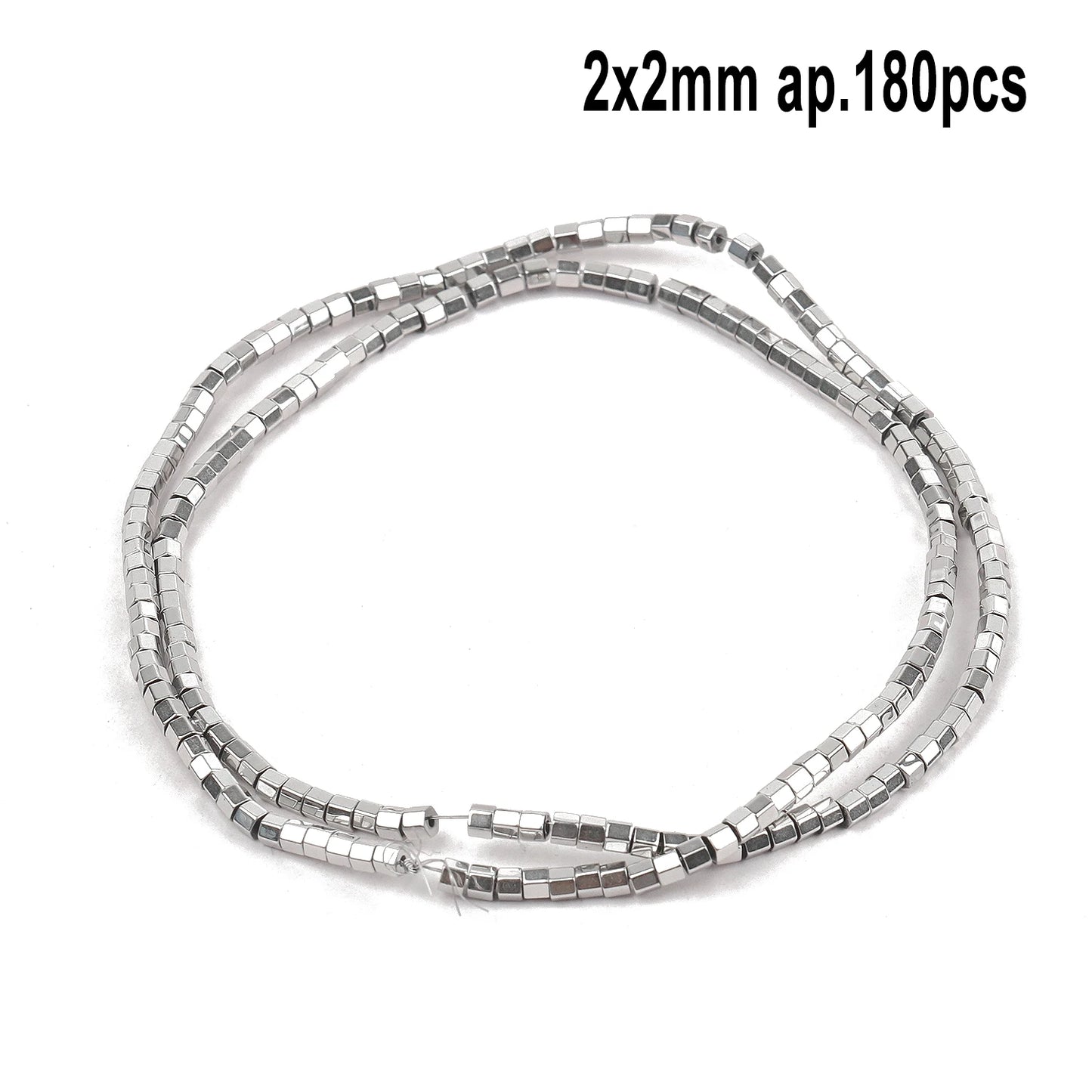 Großhandel AAA Rhodium Hämatit Perlen Charms Herz Stern Rohr Facettierte Runde Unregelmäßige Geometrische Form Perlen Für Schmuck Machen