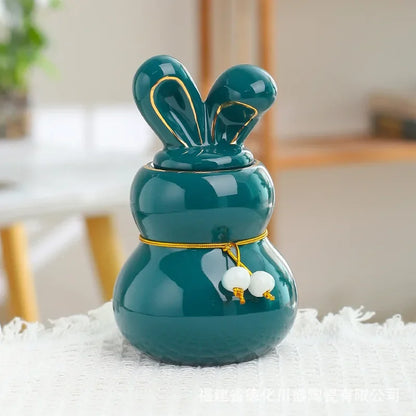 Mini Ceramic Urn for Human Cremation, Pet, Rabbit, Dog Ashes, Burial, Small Size