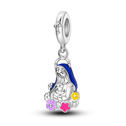 Charm-Anhänger aus Silber 925, blaue Serie, passend für Armbänder, Charms, DIY, originelle Mode-Anhänger für Schmuckherstellung