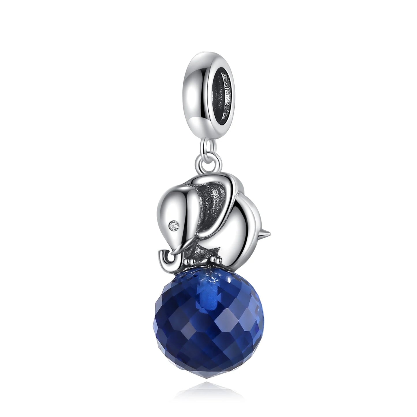 Animal Series Charms aus 925er-Sterlingsilber, Kaninchen, Katze, Pfau, Elefant, Türkei, Hund, passend für DIY-Armbänder, Halsketten, niedliche dekorative Geschenke