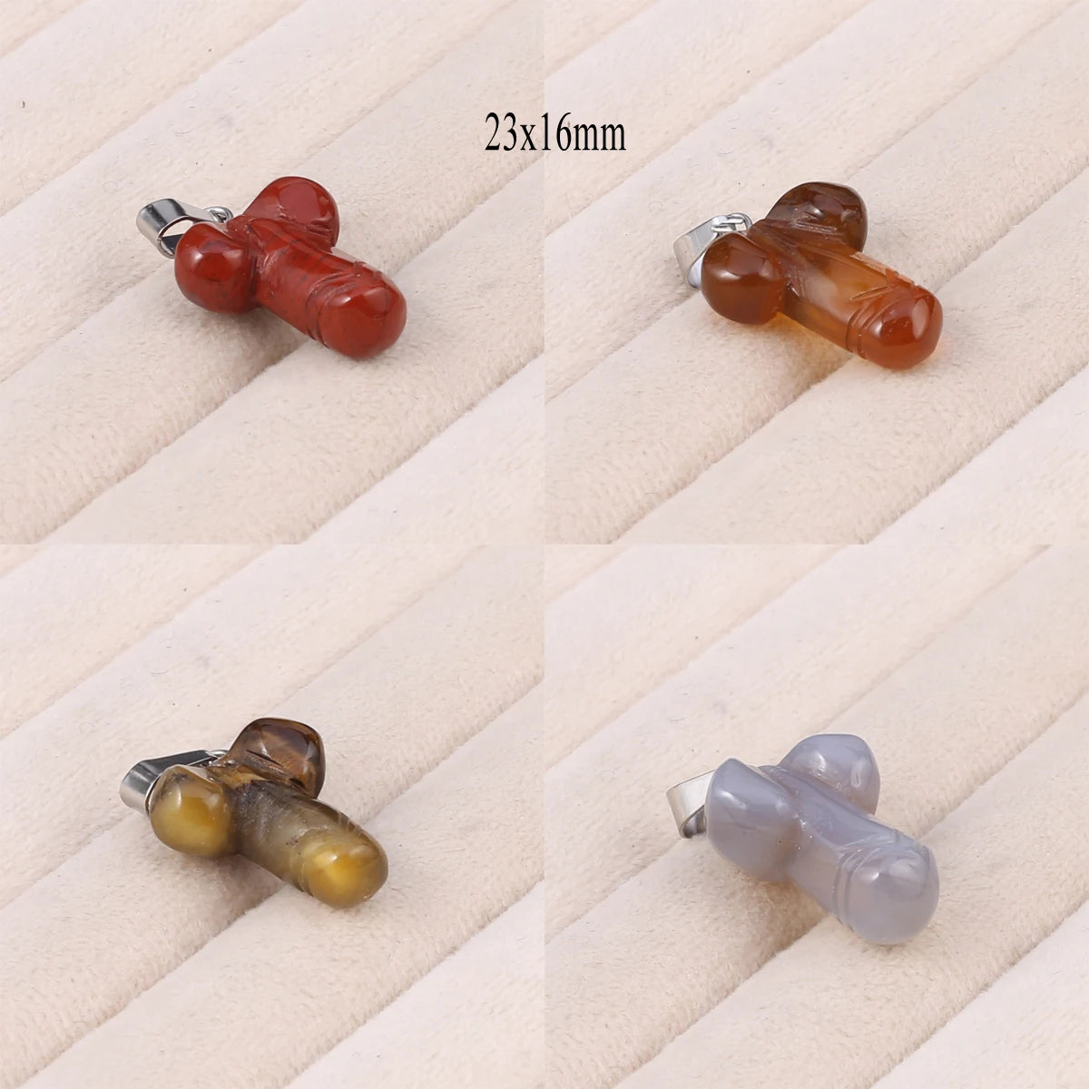 23x16mm Cartoon Schlüssel Opal Rose Quarz Naturstein Anhänger machen DIY Halskette Ohrringe Schmuck Zubehör Geschenk