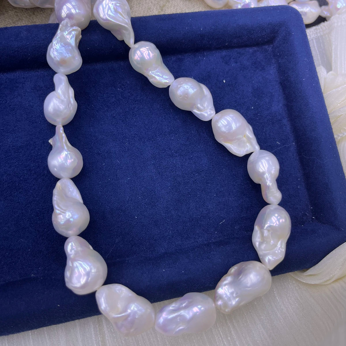 AAA Fischschwanzförmige barocke natürliche Süßwasserperle Halbzeuge Perlen für Schmuckherstellung DIY Halsketten Armbänder Ohrringe
