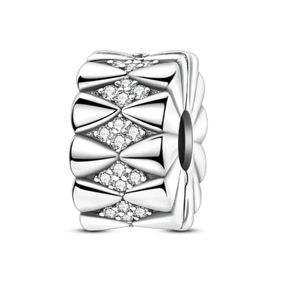 Heißer Verkauf Charms Perlen 925 Sterling Silber Farbe Bogen Kreuz Lebensbaum Perlen Fit DIY Original Armreif Charme Anhänger Schmuck