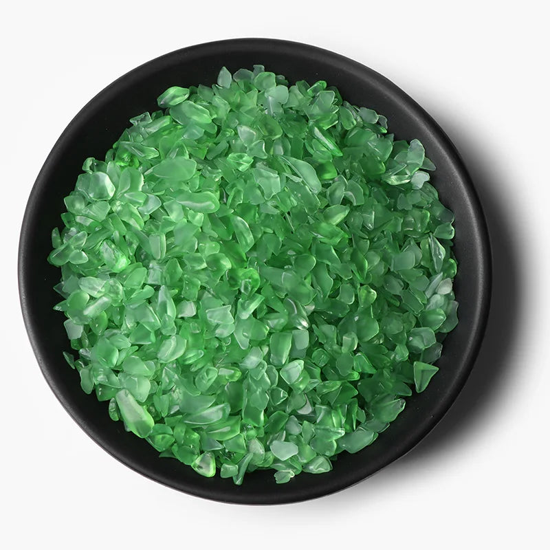 3-5MM Naturstein Kies Quarz Achat Jaspis Chips Mineralien Reiki Heilung Trommelstein Probe Stein Hause Aquarium Dekoration