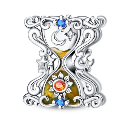 Geheimnisvoller Charm-Anhänger aus 925er-Sterlingsilber mit Hexen- und Tarotkarten-Spielkarten, passend für DIY-Armbänder, Halsketten, die als Glücksgeschenk wünscht