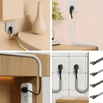 1 x 1/3 m selbstklebender PVC-Kabelmanagementstreifen, dekorativer Drahtschutzstreifen, geeignet zum Abdecken von Drähten an Wänden und Böden
