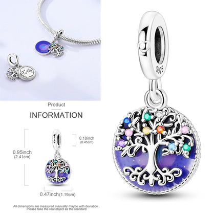 Charms aus 925er-Sterlingsilber, bunt, Sonnenblume, Hund, Jungen, Geschenkartikel, Schmetterling, Flugzeug, Erde, passend für Original-Anhänger, Schmuck, Make-up