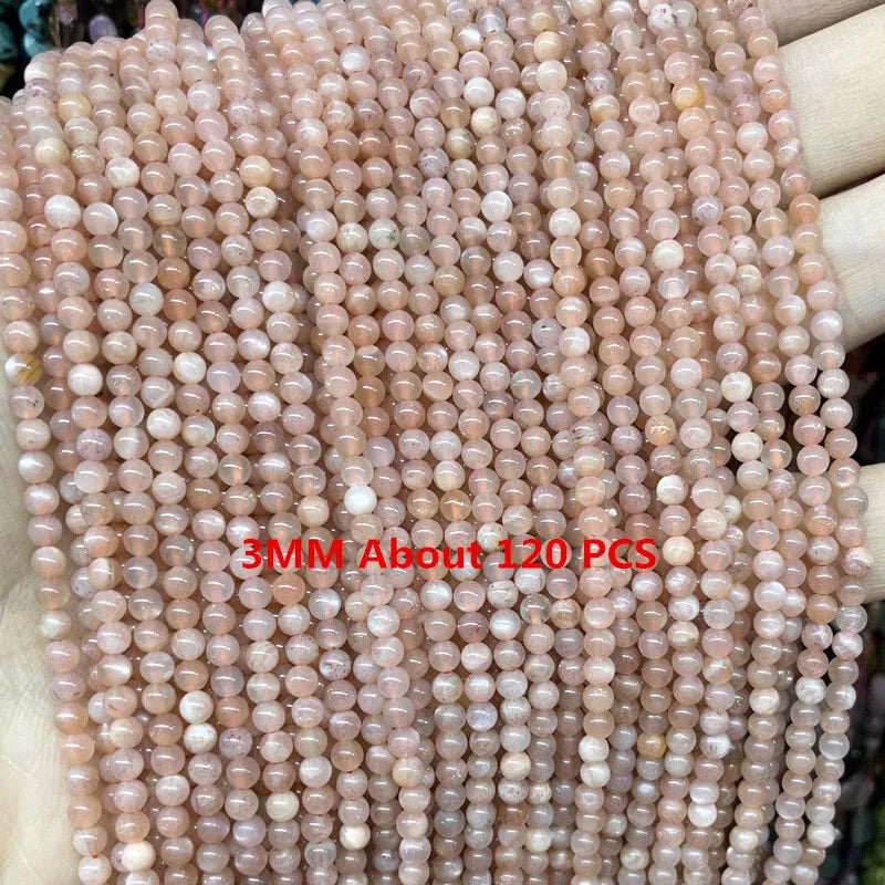 Natürliche Sonnenstein Edelsteine Unregelmäßige Facettierte Rondelle Runde Lose Spacer Perlen Für Schmuck Machen DIY Armband Halskette Zubehör
