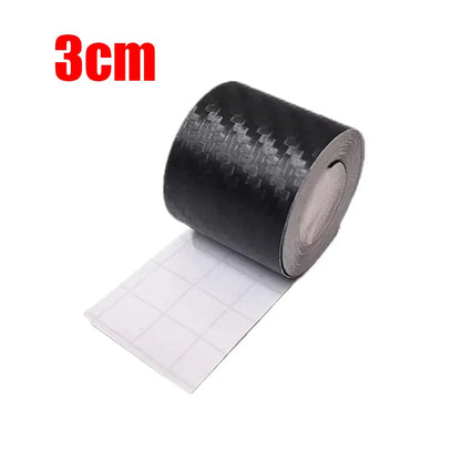 1-4 stücke Carbon Faser Automotive Klebeband Rolle Matte Schwarz Schutz Auto Film Selbst-Klebe Film Vinyl auto Film Zubehör