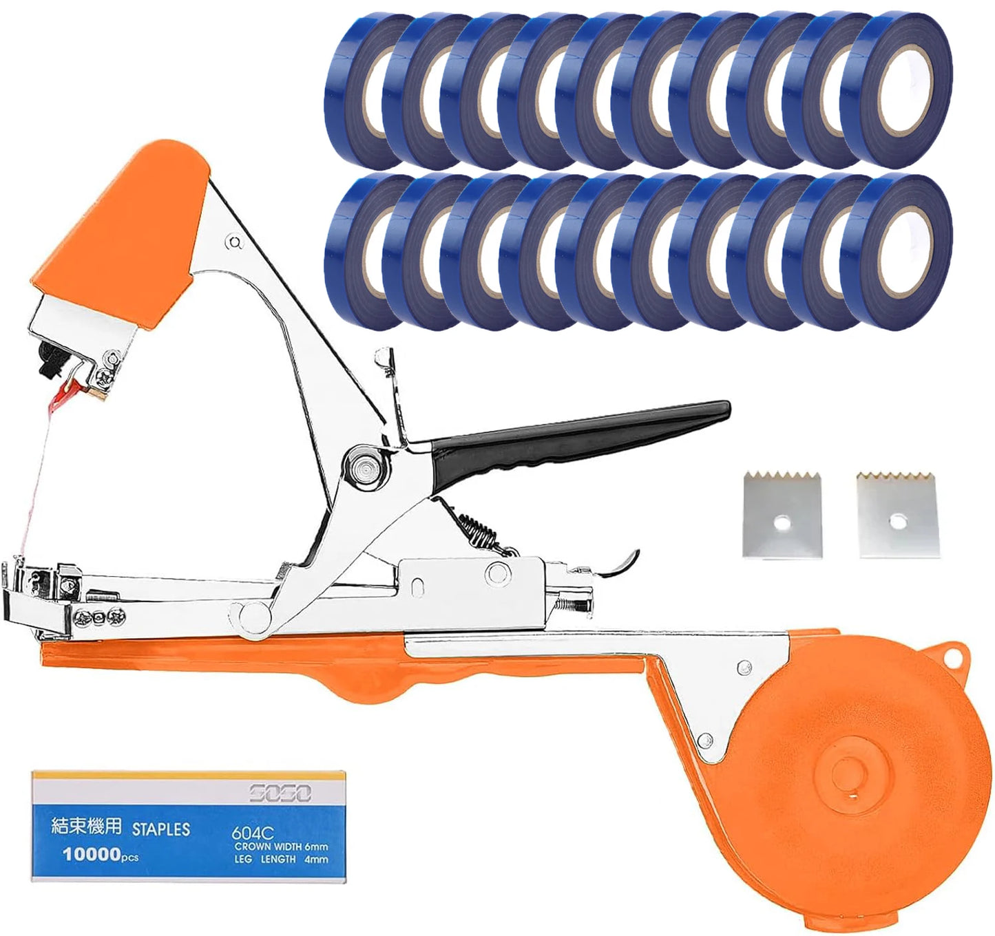 Pflanze Zweig Hand Bindung Bindemaschine Garten Pflanzen Bindemaschine Hackfleisch Gemüse Band Werkzeug Tapener Gartengeräte