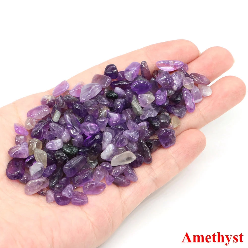 Natürliche Steine Kies Kristalle Chip Quarz Erz Mineralien Reiki Heilung Trommelachate Probe Aquarium Home Dekoration