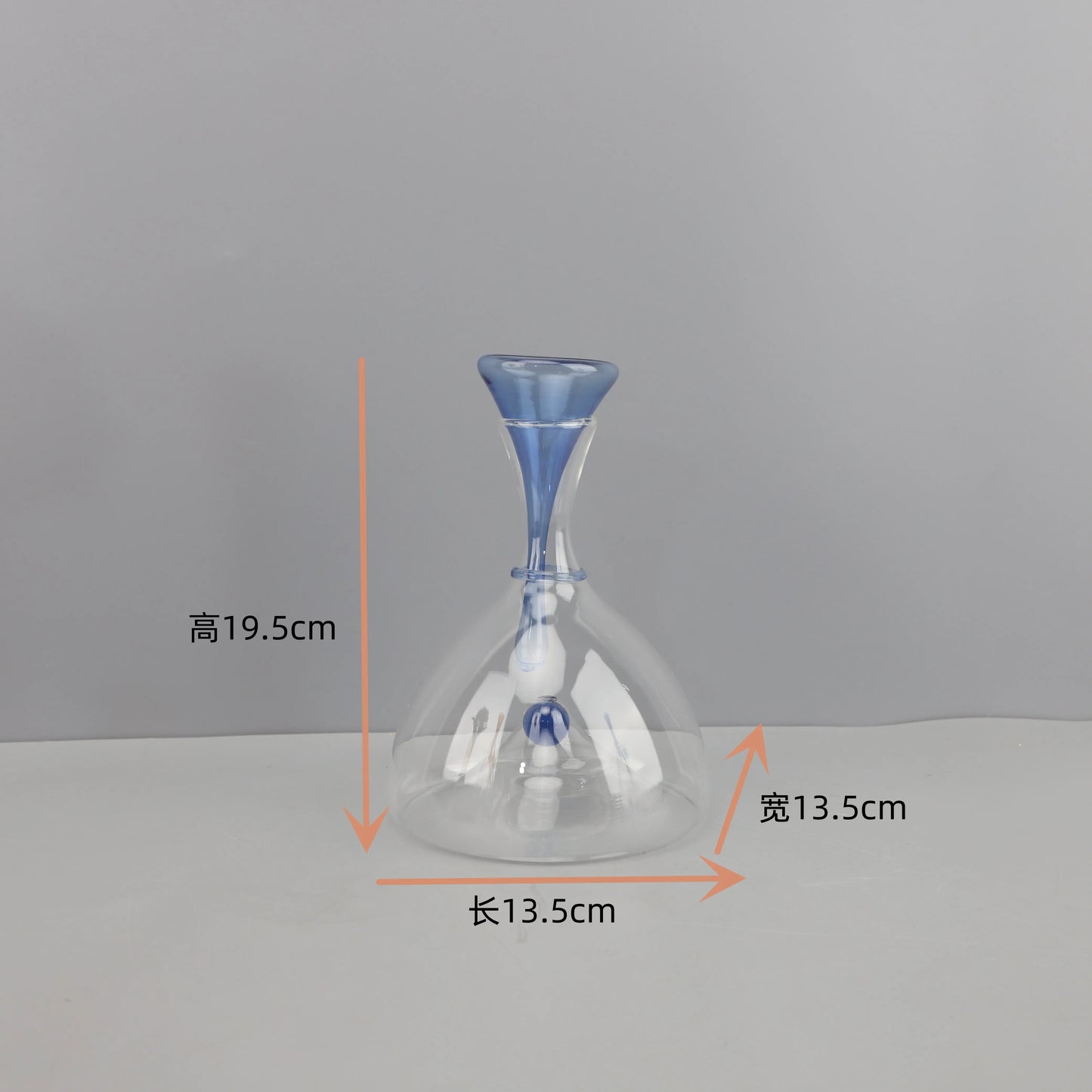 Transparenter Weinwaren-Dekanter aus Glas, Weinspender, rote Weine, Gefäße, Behälter, Glasflaschen, Weinflasche, Trinkutensilien