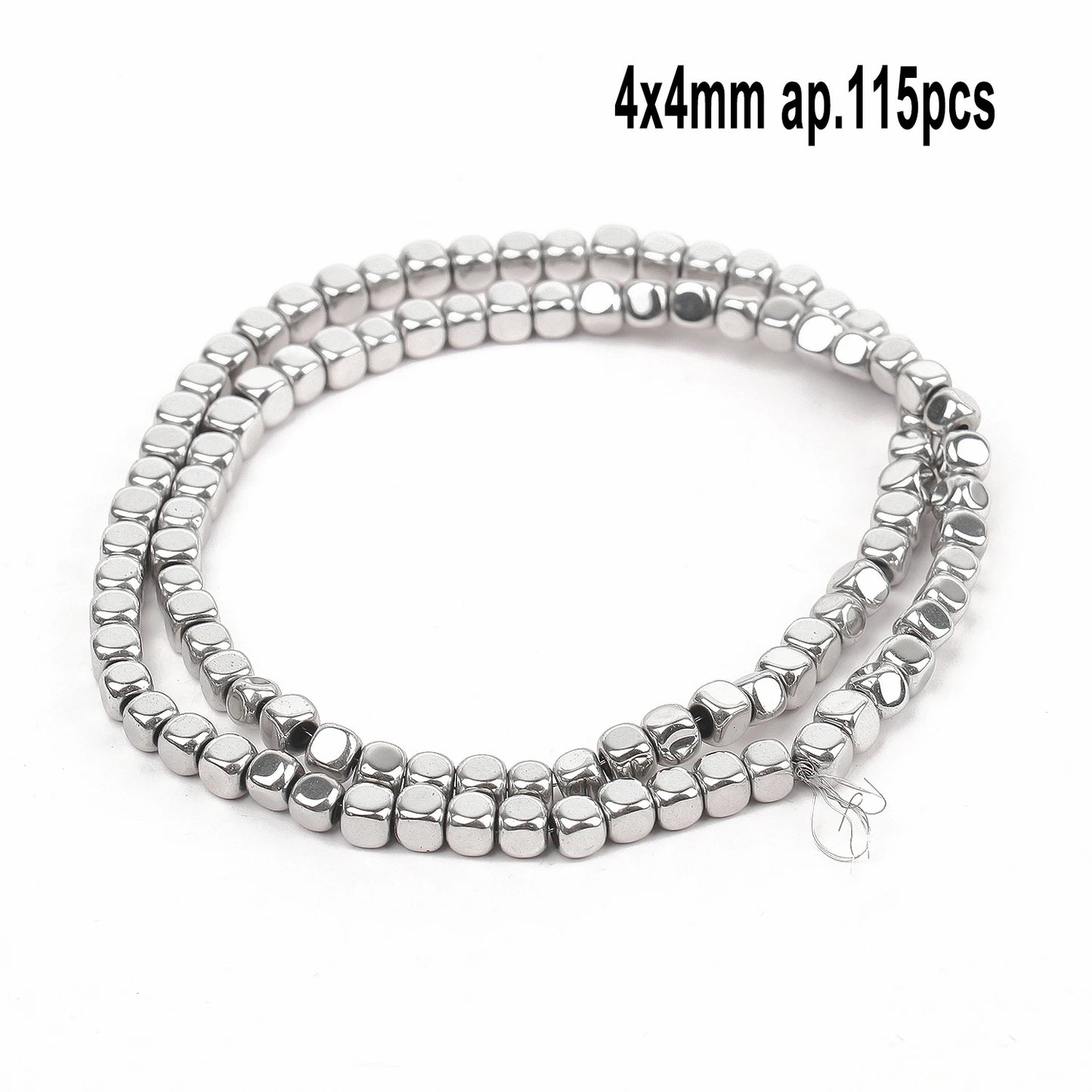 Großhandel AAA Rhodium Hämatit Perlen Charms Herz Stern Rohr Facettierte Runde Unregelmäßige Geometrische Form Perlen Für Schmuck Machen