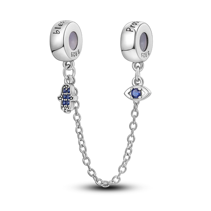 Silberverschluss, 925er-Sterlingsilber, CZ-Pflaster-Clip-Charms, Gänseblümchen-Perlen, Stopper, Sicherheitskette, passend für Original-Armreif, Schmuck-Clip