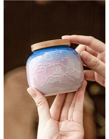 Ceramic Urns for Dogs, Ashes, Moisture-Resistant and Sealed, Memorial Items for Dogs, Pets, Urns, Burial, Rabbits, Pet Accessories